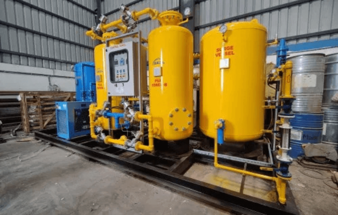 PSA Nitrogen Gas Generation Plants